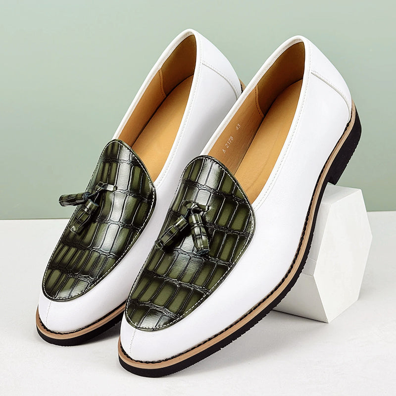 Mocassins pour hommes avec pampilles 5