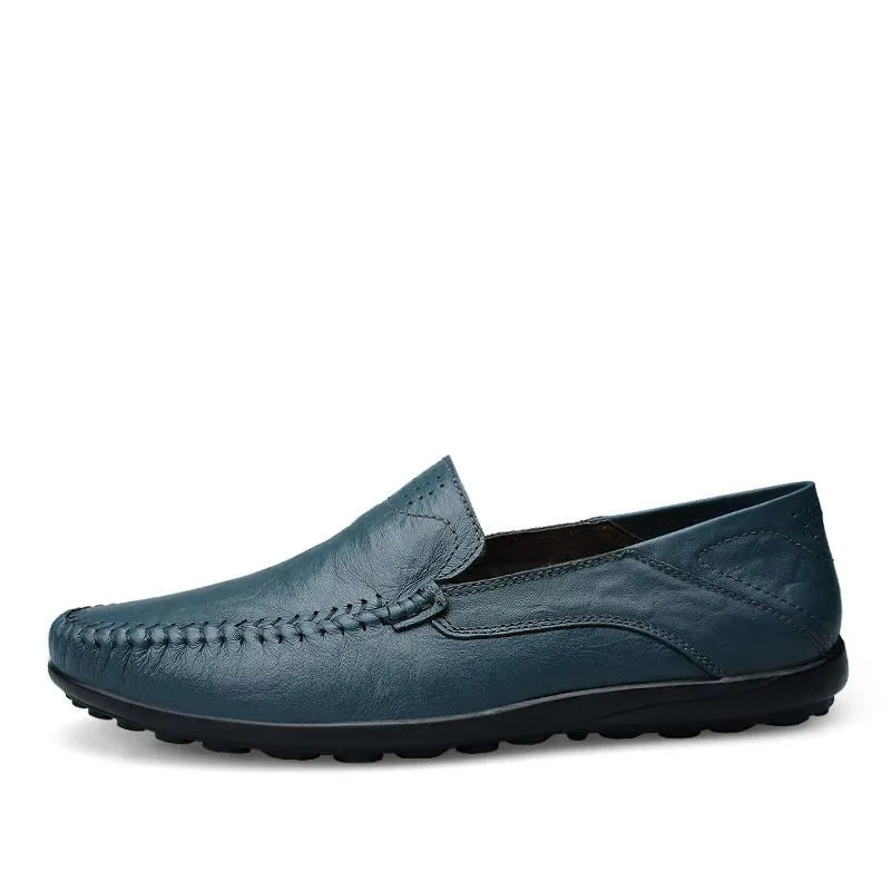 Mocassins pour hommes en cuir italien 2