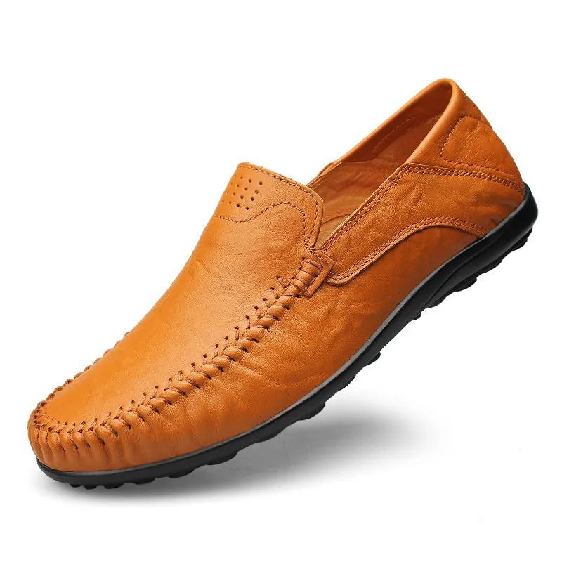 Mocassins pour hommes en cuir italien 6