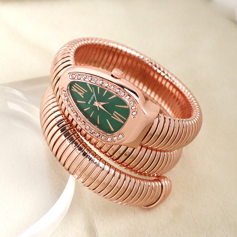 Montre Femme Serpent Design Unique 11