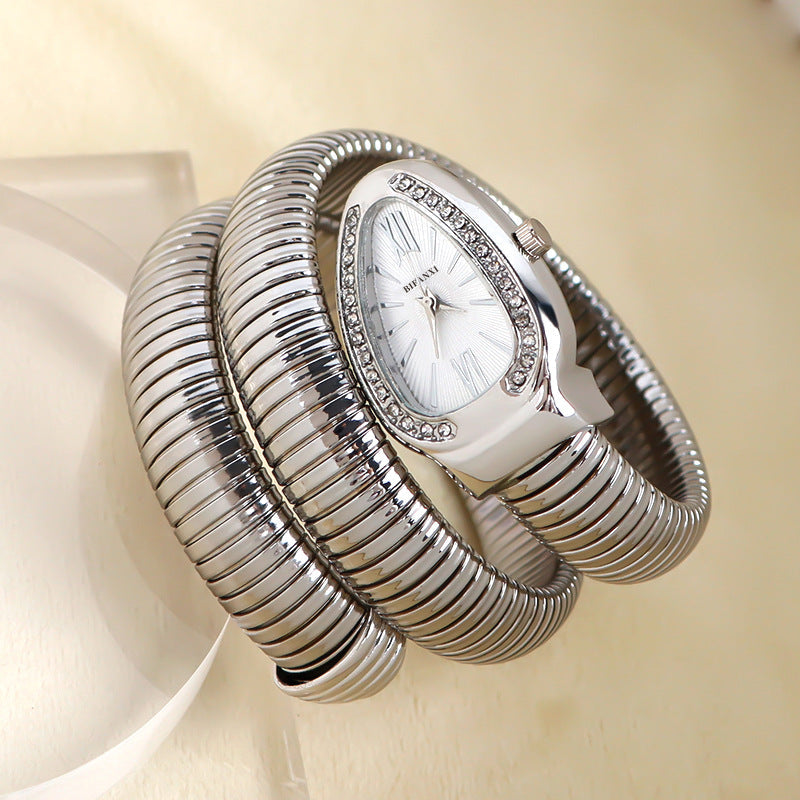 Montre Femme Serpent Design Unique 5