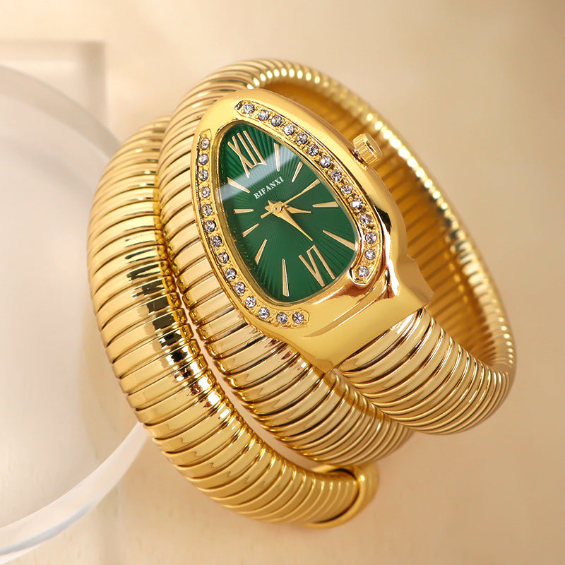 Montre Femme Serpent Design Unique 7