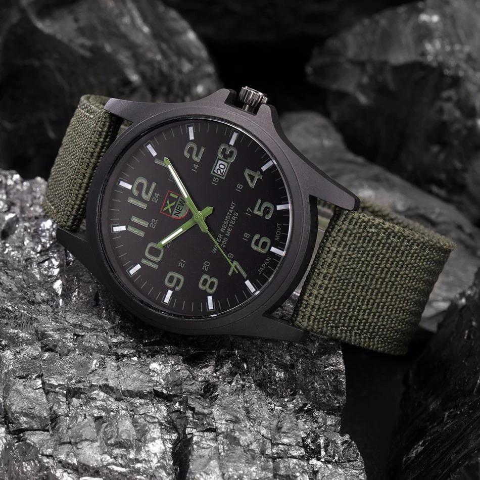 Montre Militaire Multifonctionnelle pour Hommes 6