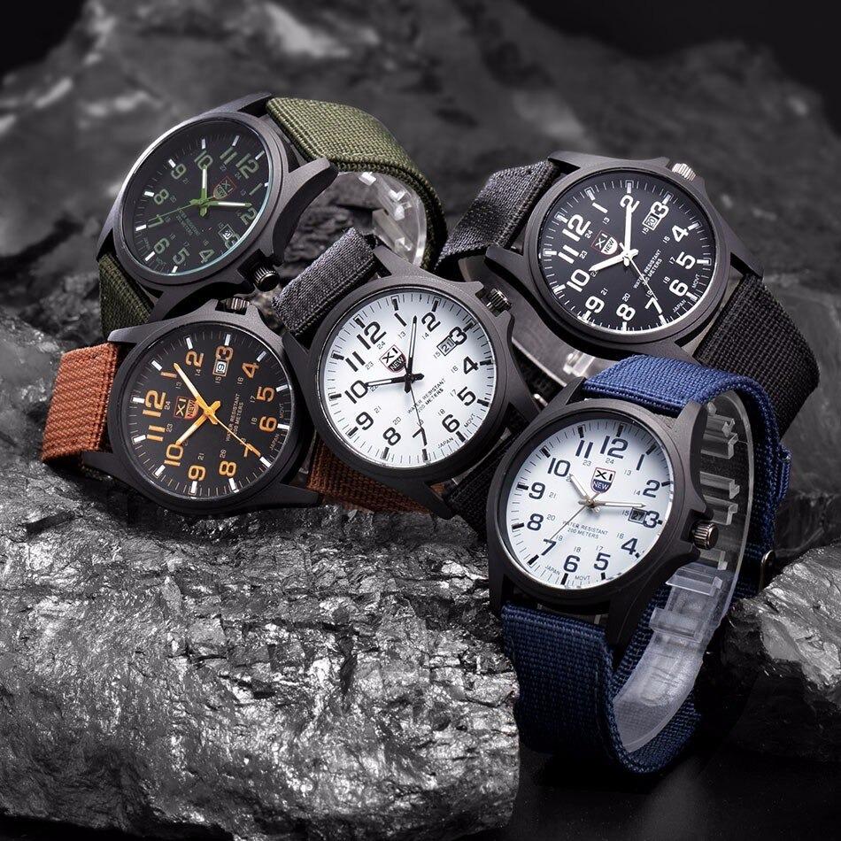 Montre Militaire Multifonctionnelle pour Hommes 7