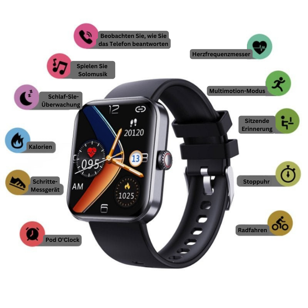 Montre de Suivi de Santé Multifonctionnelle 6