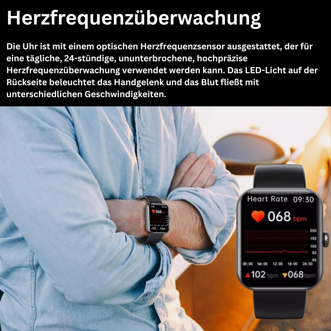 Montre de Suivi de Santé Multifonctionnelle 8