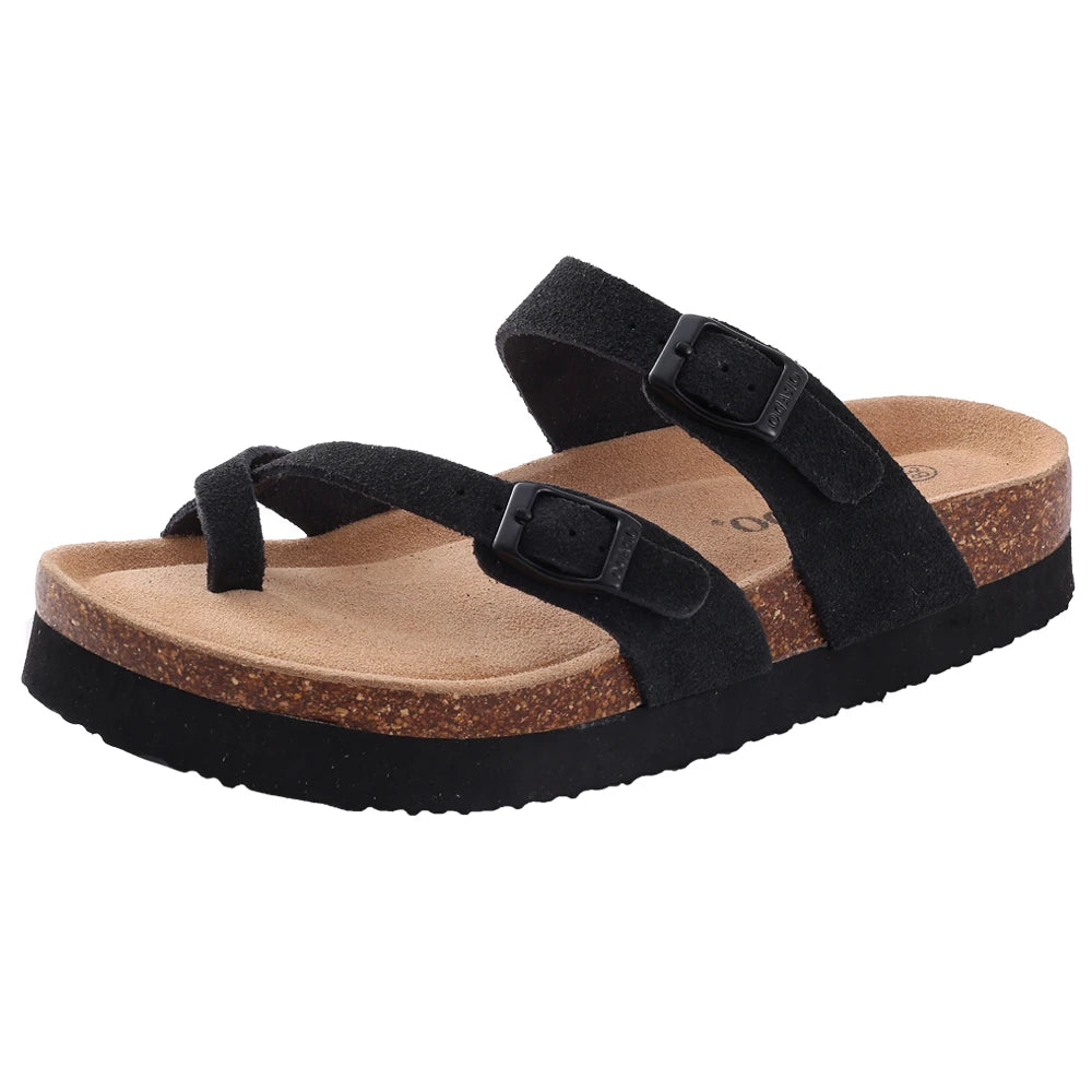 Mules Pour Femmes Confortables Avec Sangles À Boucle Métallique 6