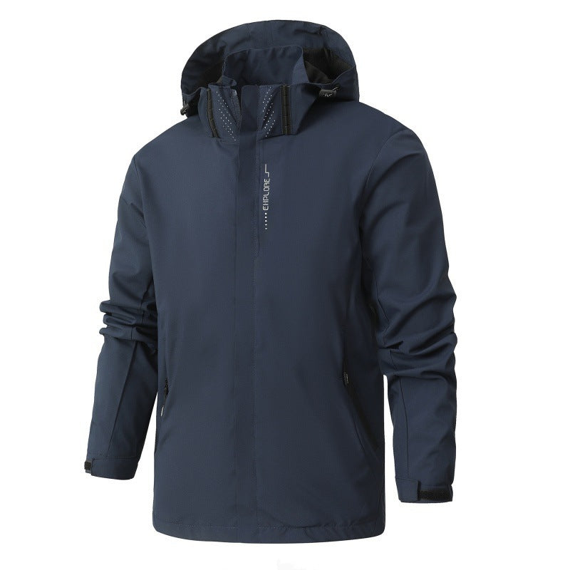Veste imperméable légère pour hommes