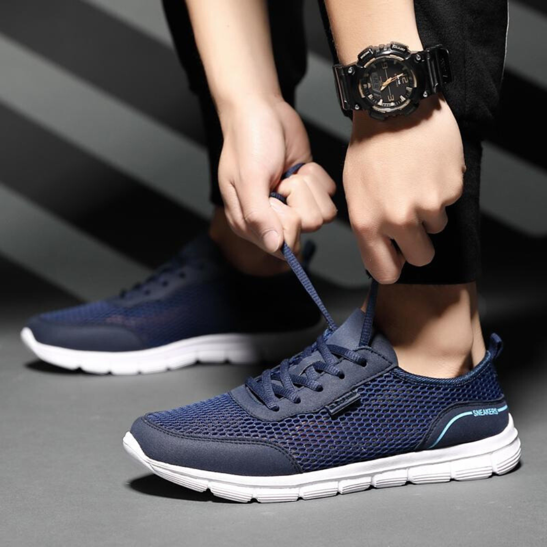 Chaussures de course en maille pour hommes