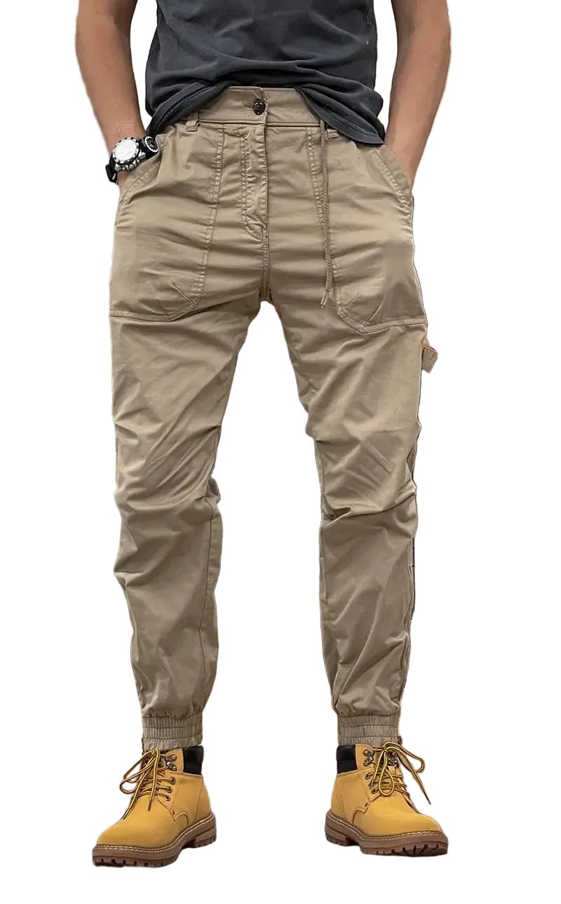 Pantalon Cargo Femme Décontracté Pratique avec Poches 0