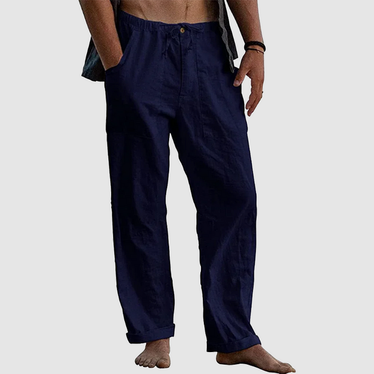 Pantalon Décontracté pour Homme avec Cordon de Serrage 4