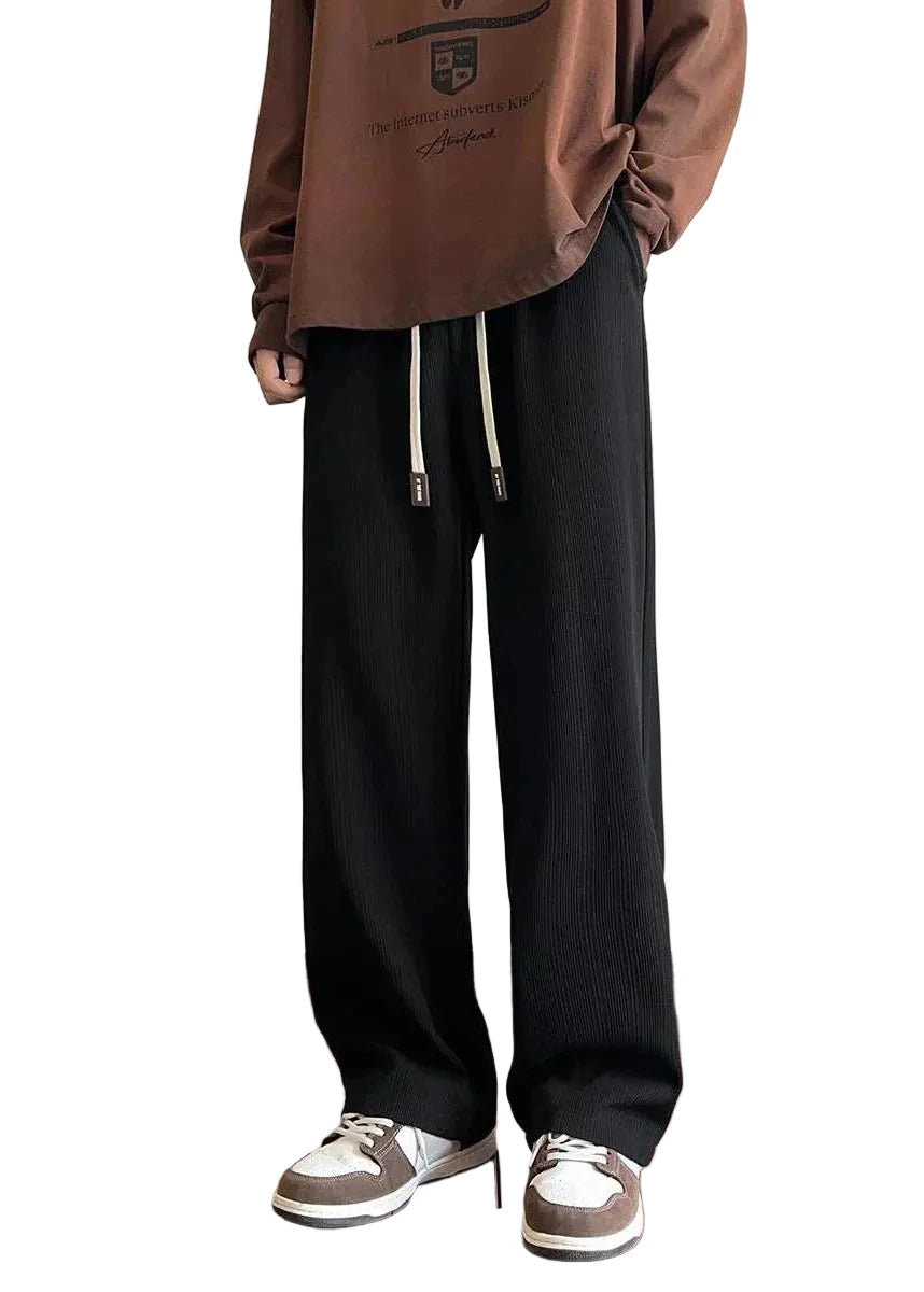 Pantalon Homme Décontracté à Poches Surdimensionnées 0