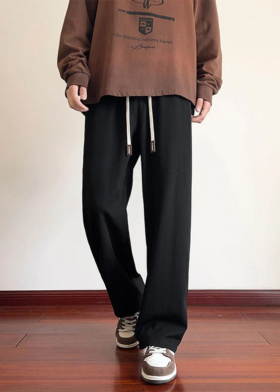 Pantalon Homme Décontracté à Poches Surdimensionnées 1