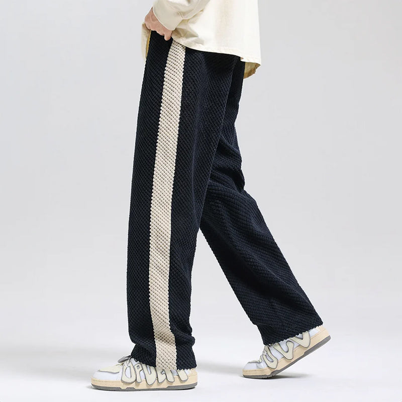 Pantalon Survêtement Homme À Rayures Sportif Design Moderne 5