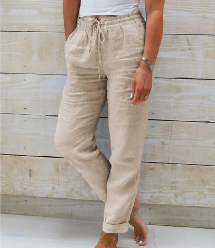 Pantalon d'été décontracté pour femmes 2