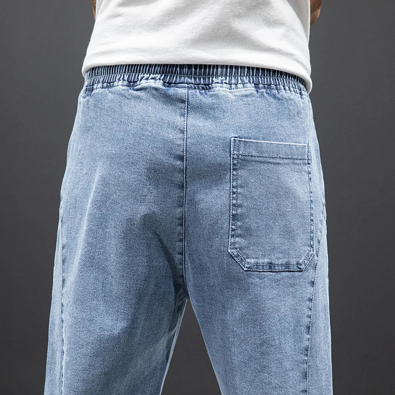 Pantalon de Jogging en Jean Décontracté 2