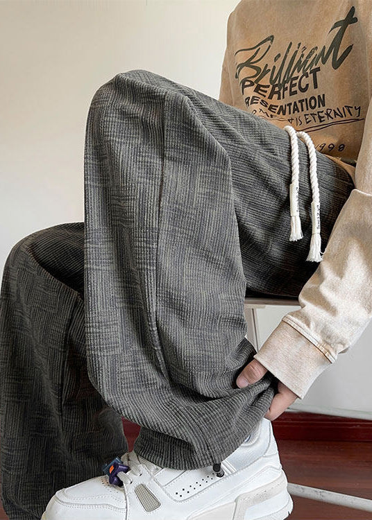 Pantalon homme oversize imprimé décontracté automnal 0