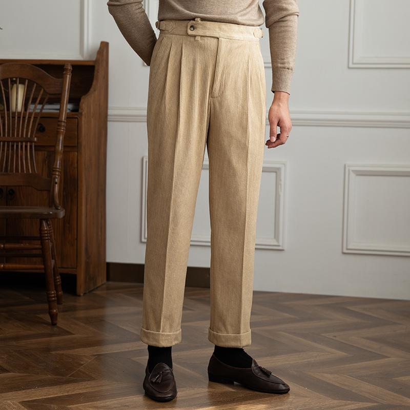 Pantalon pour Homme Coupe Droite Rétro 2