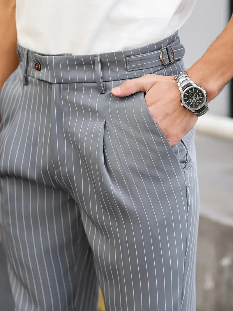 Pantalon pour Homme à Rayures Verticales 4