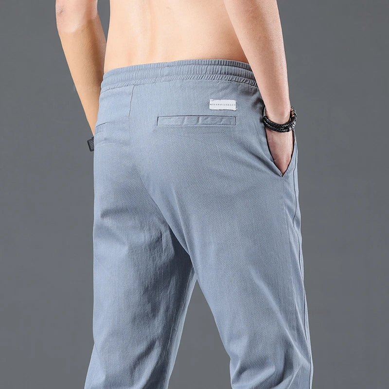 Pantalon pour hommes coupe slim moderne 8