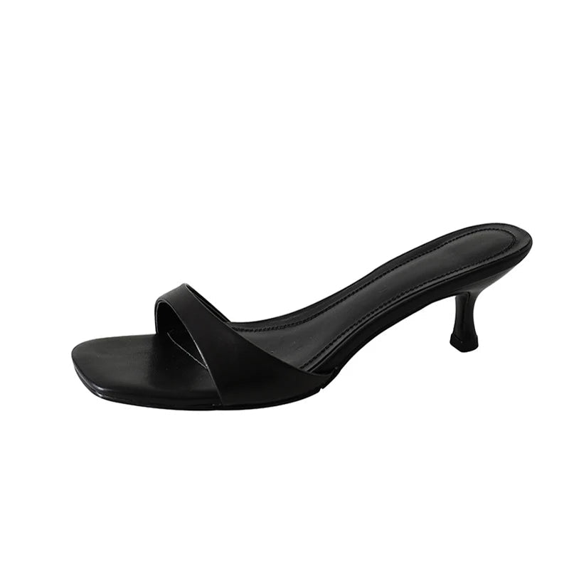 Pantoufles à Bout Ouvert pour Femmes Confortables 5