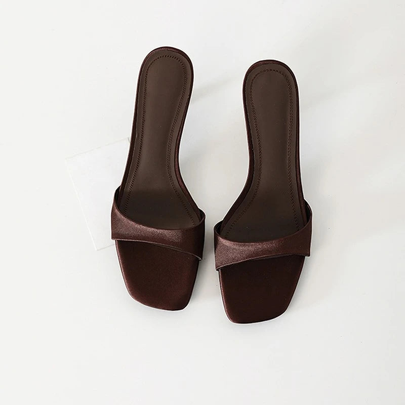 Pantoufles à Bout Ouvert pour Femmes Confortables 6