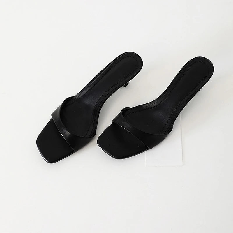 Pantoufles à Bout Ouvert pour Femmes Confortables 7