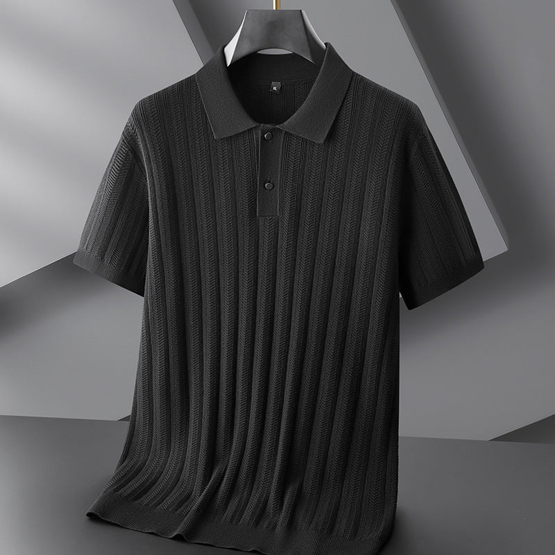 Polo Homme Confortable à Col Classique Ajusté 4