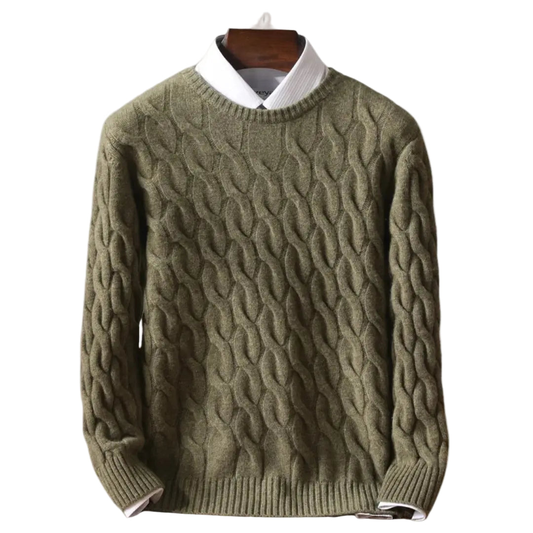Pull Classique en Laine pour Hommes 0