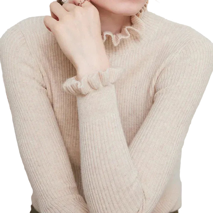 Pull Col Roulé Doux pour Femme 0