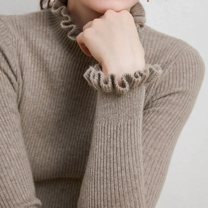 Pull Col Roulé Doux pour Femme 3