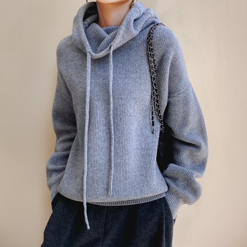 Pull Col Roulé Femme Chic 2