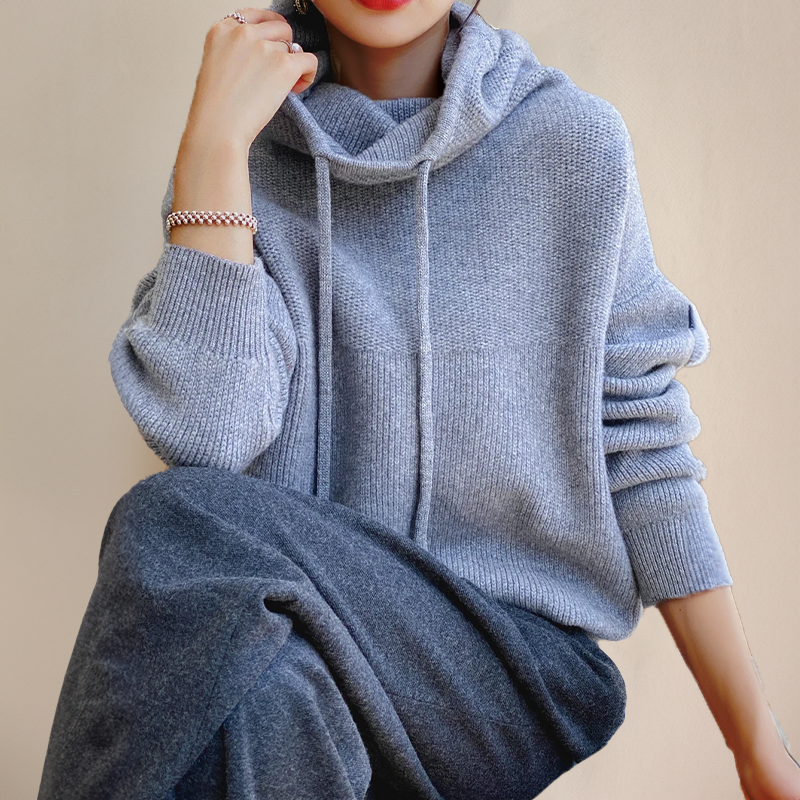 Pull Col Roulé Femme Chic 3