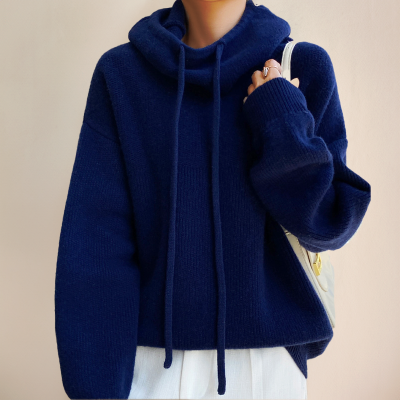 Pull Col Roulé Femme Chic 7