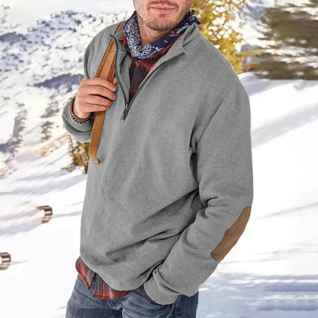 Pull Demi-Zippé pour Hommes Chic 3