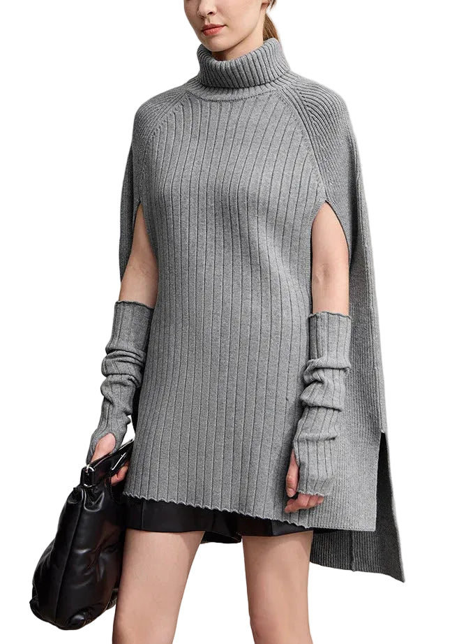 Pull Femme Coupe Asymétrique Confort Automne 0