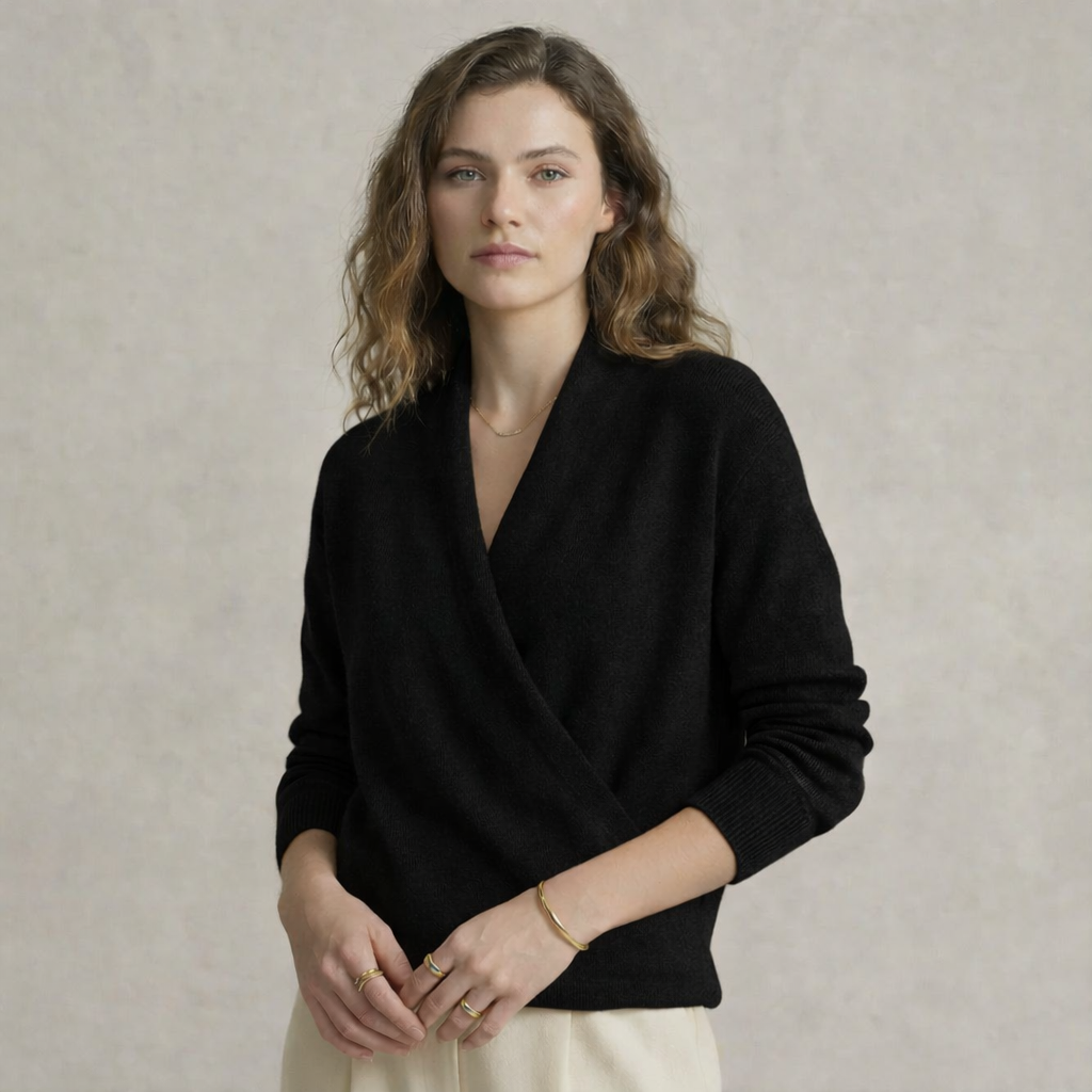Pull Femme Décontracté Col en V Chic 3