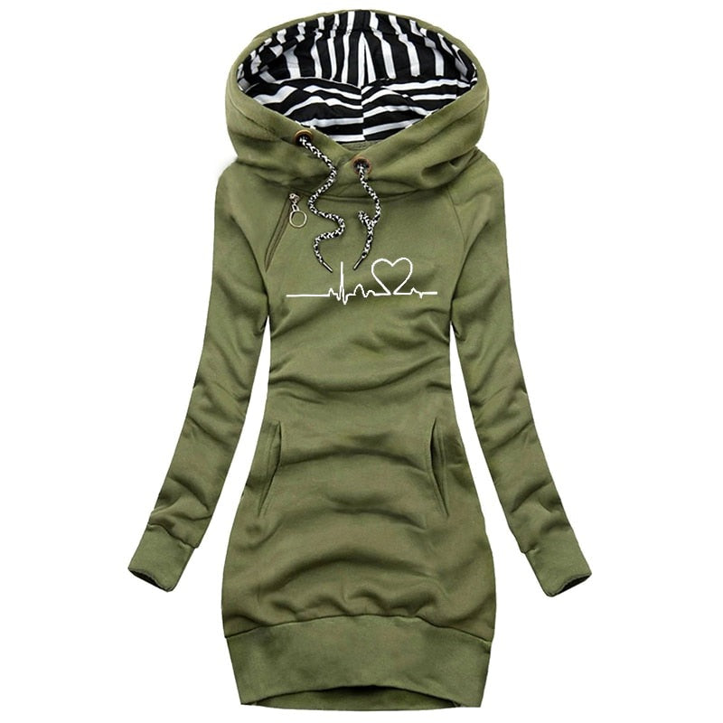Pull Femme Lillian à Manches Longues en Maille pour l'Hiver 1