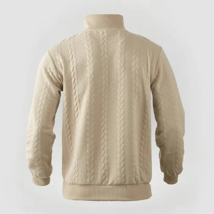 Pull Homme Classique à Zip Moderne 3