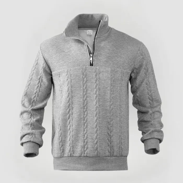 Pull Homme Classique à Zip Moderne 4