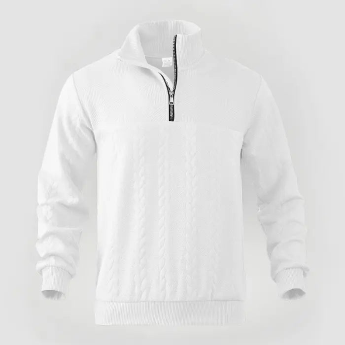 Pull Homme Classique à Zip Moderne 7