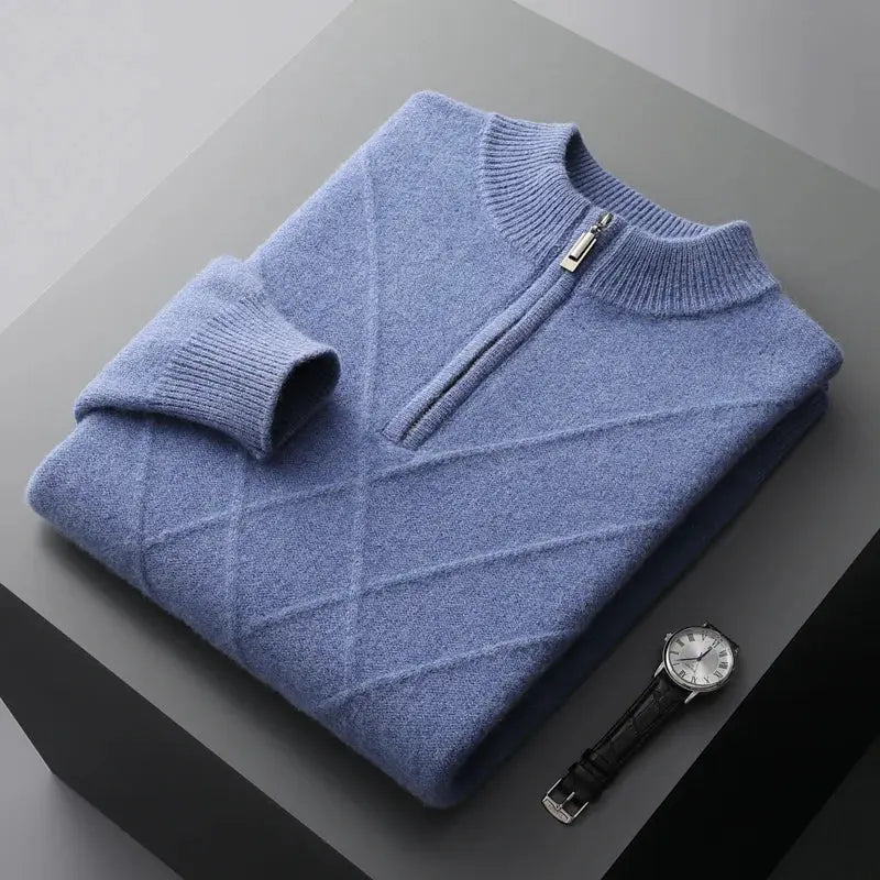 Pull Homme Structuré Chic Moderne 0