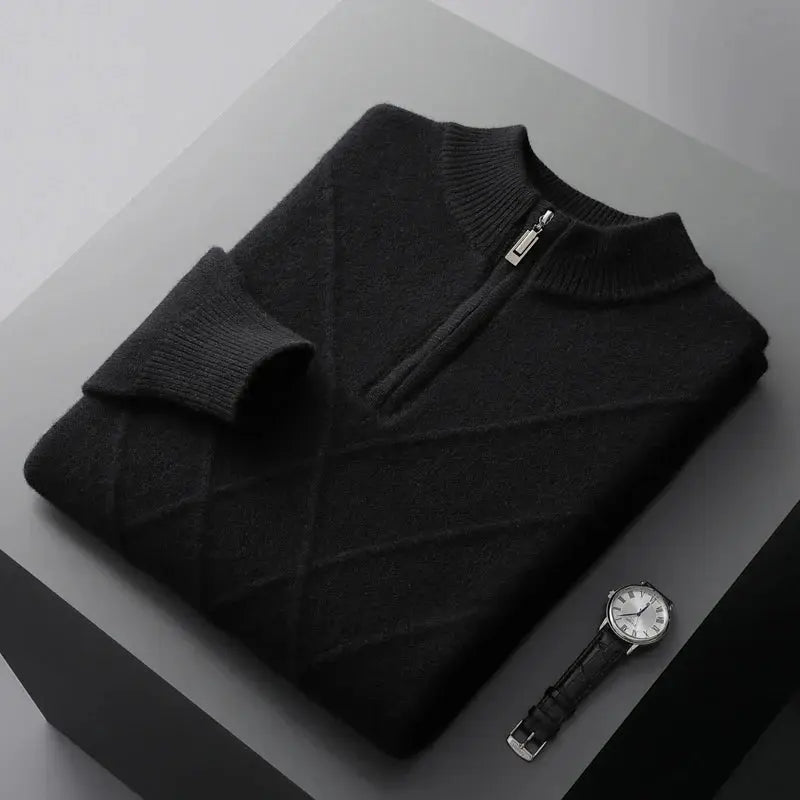 Pull Homme Structuré Chic Moderne 1