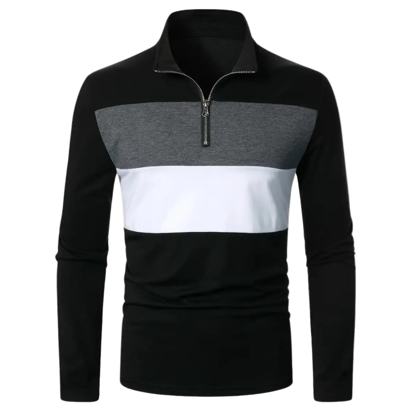 Pull Homme à Fermeture Éclair Style Décontracté 0