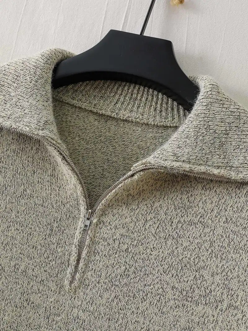 Pull Homme à Zip Chic Moderne 2