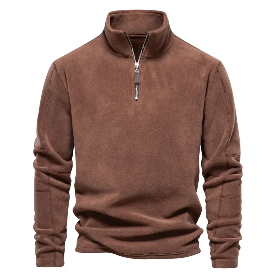 Pull Homme à Zip Moderne Casual 8