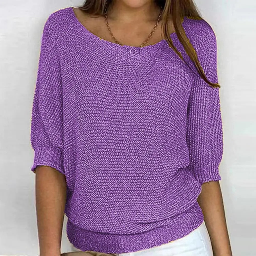 Pull à Manches 3/4 pour Femmes 2