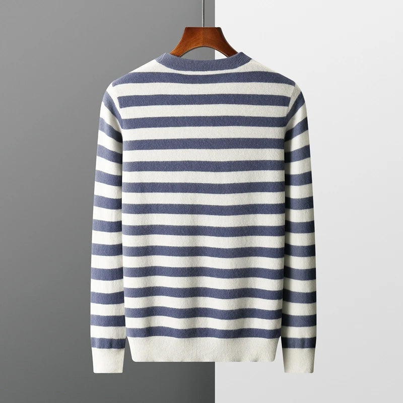Pull à Rayures pour Homme 6