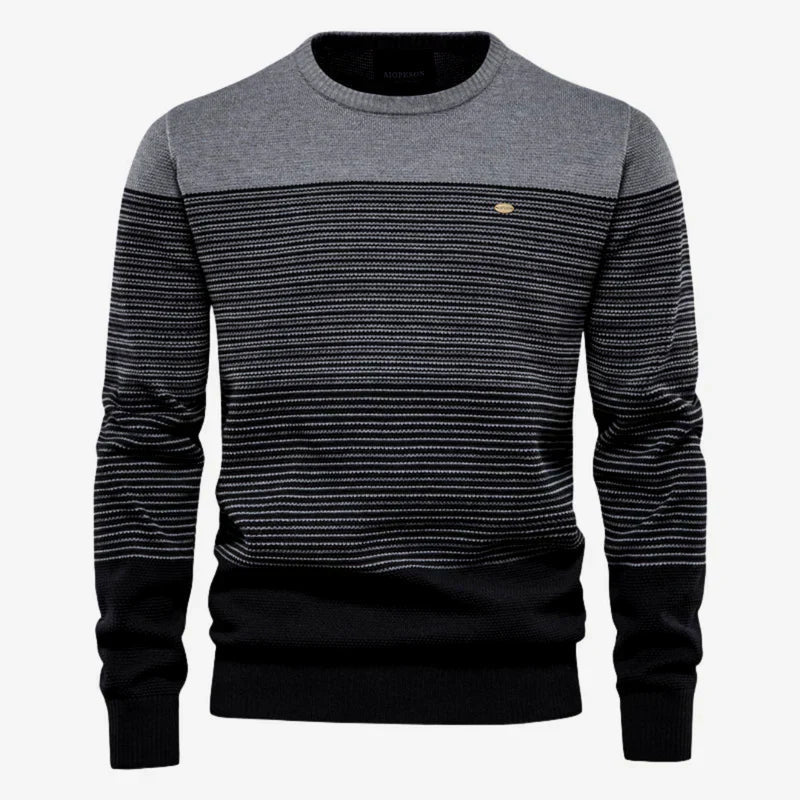 Pull à Rayures pour Hommes Style Décontracté 3
