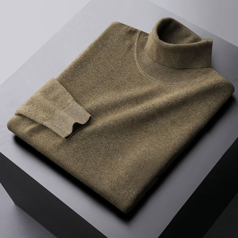 Pull à col roulé pour femmes chic 3